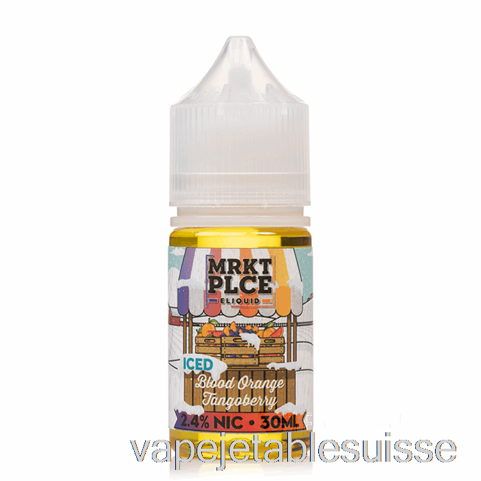 Vape Suisse Orange Sanguine Glacée Tangoberry - Sels De Mrkt - 30ml 24mg